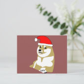 Doge wow meme sehr Weihnachten solcher viele Hut (Stehend Vorderseite)