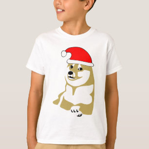 Doge wow meme sehr Weihnachten solcher viele Hut T-Shirt
