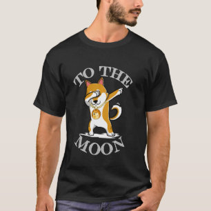 Dogecoin ab zum Mond Krypto Meme Doge Hodl Dab T-Shirt