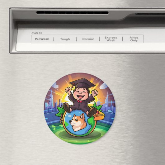 Dogecoin Abschluss Magnet (In Situ (Geschirrspüler))