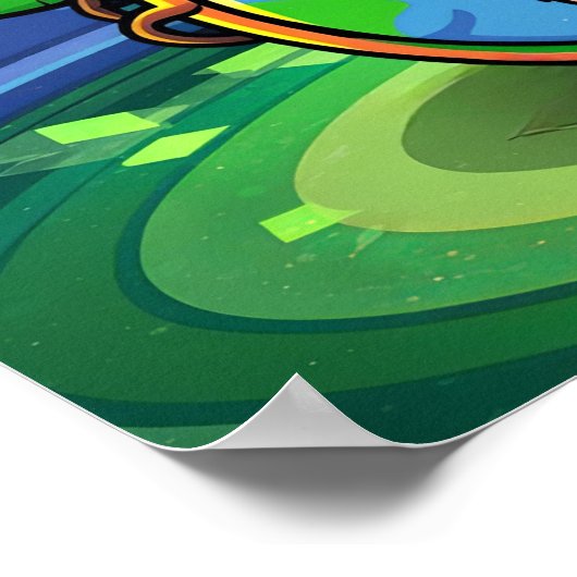 Dogecoin Abschluss Poster (Ecke)