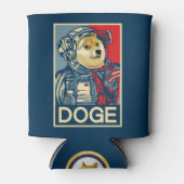 Dogecoin Astronaut Doge To The Moon Crypto Funny Dosenkühler (Vorderseite)