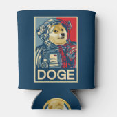Dogecoin Astronaut Doge To The Moon Crypto Funny Dosenkühler (Rückseite)