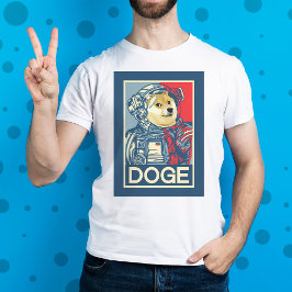 Dogecoin Astronaut Doge To The Moon Crypto Funny T-Shirt