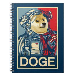 Dogecoin Astronaut dotiert zum Mondkrypto Notizblock