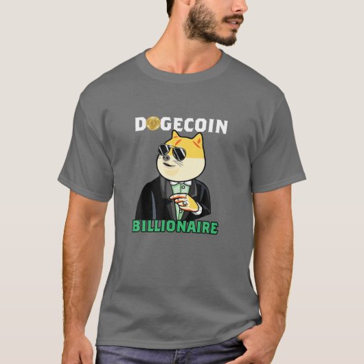 Dogecoin Billionaire T-Shirt (Vorderseite)