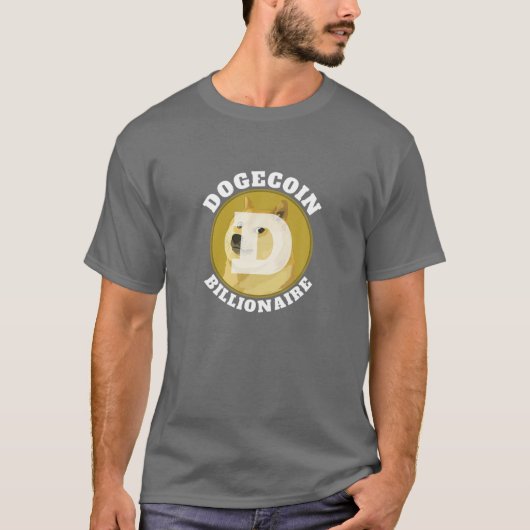Dogecoin Billionaire T-Shirt (Vorderseite)