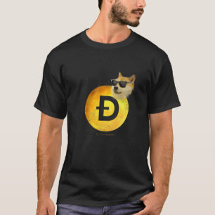 Dogecoin-Coole Dosierung an die Münzmarke T-Shirt