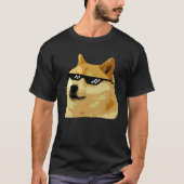 Dogecoin Crypto Dogecoin Shiba Inu T-Shirt (Vorderseite)