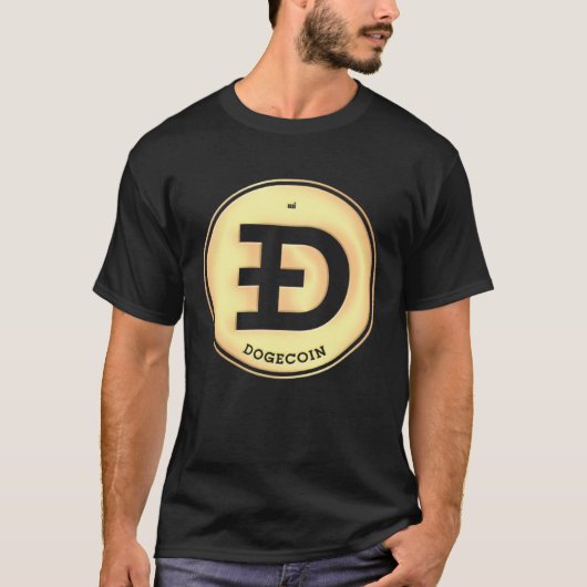 Dogecoin   cute crypto T-Shirt (Vorderseite)