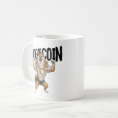 Dogecoin Dog Kaffeetasse (Vorderseite Links)