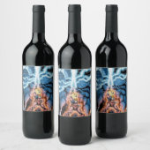 DogeCoin He-Man Masters of the Universe Wine Weinetikett (Flaschen)