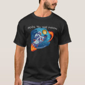 Dogecoin HODL To The Moon Crypto Rocket Cryptocurr T-Shirt (Vorderseite)