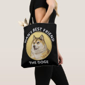 Dogecoin Hund Personalisiert Tasche (Von Nahem)