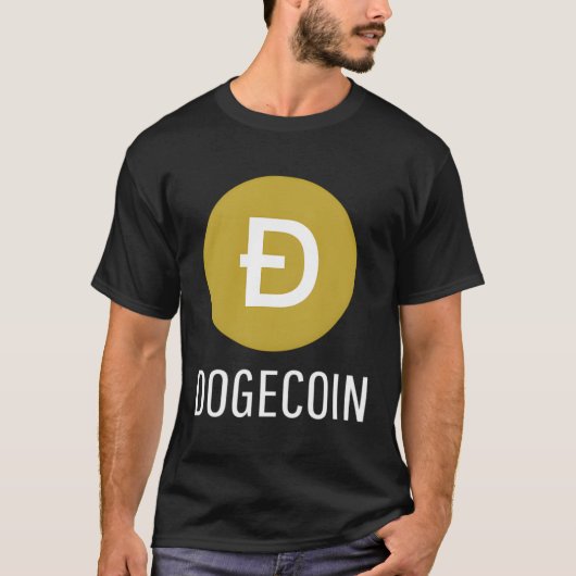 Dogecoin Kryptowährung T-Shirt (Vorderseite)
