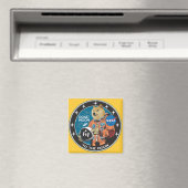 Dogecoin-Magnet Magnet (In Situ (Geschirrspüler))