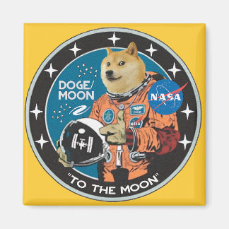 Dogecoin-Magnet Magnet