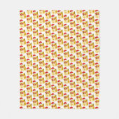 DOGECOIN NOEL MERRY DOGEMAS FLEECEDECKE (Vorderseite)