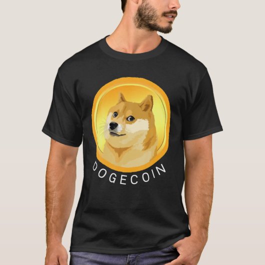 Dogecoin T-Shirt Funny Dog Meme Coin Crypto Währun (Vorderseite)