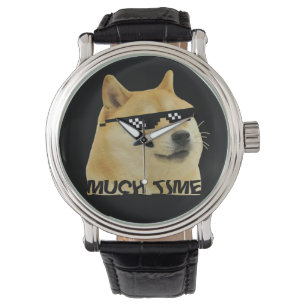 Dogecoin viel Zeit Doge Wow Crypto Cryptowährung Armbanduhr