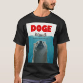 Dogecoin Yolo von Elon Musk Tweetete auf Doge Clas T-Shirt (Vorderseite)