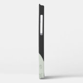 Dogecoin zum lustigen schwarzen Astronautenhund Case-Mate iPhone Hülle (Rückseite / Links)