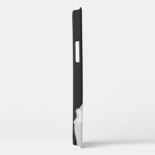 Dogecoin zum lustigen schwarzen Astronautenhund Case-Mate iPhone Hülle (Rückseite / Rechts)