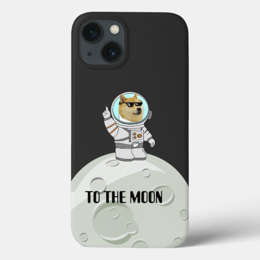 Dogecoin zum Mond Case-Mate iPhone Hülle (Rückseite)