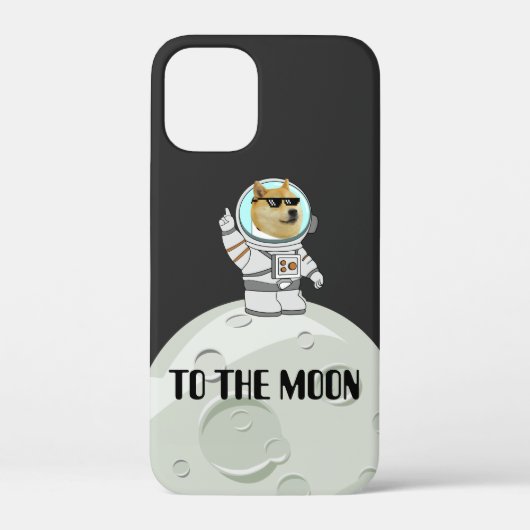 Dogecoin zum Mond Case-Mate iPhone Hülle (Rückseite)