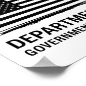Dogenabteilung für Regierungseffizienz 4 Poster (Ecke)