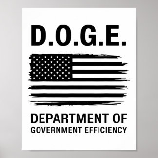Dogenabteilung für Regierungseffizienz 4 Poster