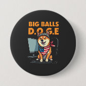 Dogenabteilung Regierungseffizienz Button (Vorderseite)