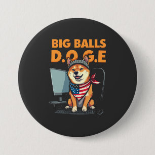 Dogenabteilung Regierungseffizienz Button