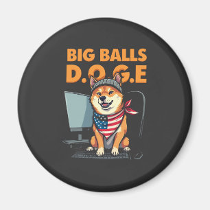 Dogenabteilung Regierungseffizienz Magnet