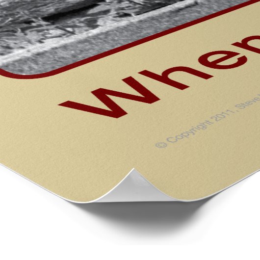 Dogenfreundesposter Poster (Ecke)