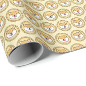 Dogenmünze: Hintergrund der Krypto-Währung Geschenkpapier (Rolleneckpunkt)