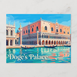 Dogenpalast Italien Postkarte
