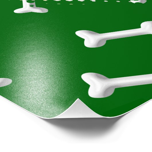 Dogenrahmen für Knochenmuster drucken Fotodruck (Ecke)