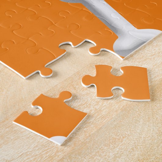 Dogenrahmen für Knochenmuster drucken Puzzle (Seite)