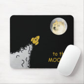 Dogepad - die Dogecoin Mausunterlage! Mousepad (Mit Mouse)