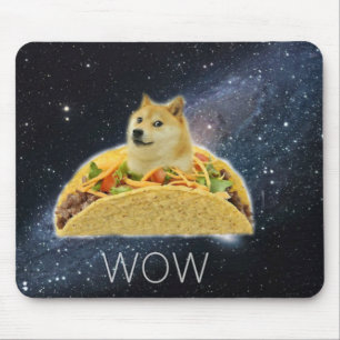 Dogeraum Taco meme Mousepad