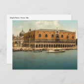 Doge's Palace I, Venedig, Italien Postkarte (Vorne/Hinten)