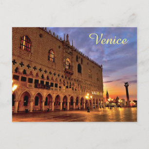 Doge's Palace in Venedig Postkarte