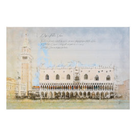 Doge's Palace Venice Poster