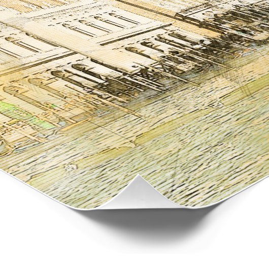 Doge's Palace Venice Poster (Ecke)