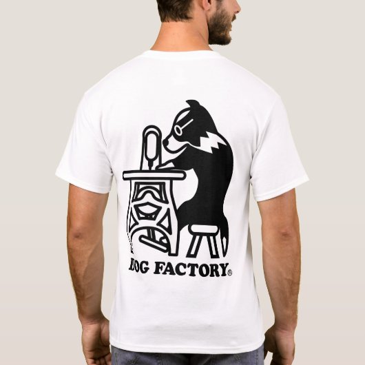 DOGFACTORYロゴTシャツ(バックプリント) T-Shirt (Rückseite)