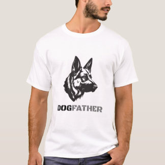 Dogfather – Lustiges Hunde-Vater T-Shirt für Tierl