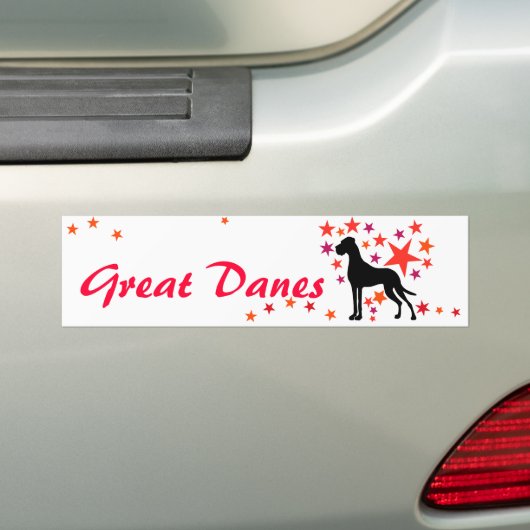 Dogge Autoaufkleber mit Text (Auf Auto)