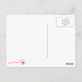 Dogge Balu Postkarte (Rückseite)