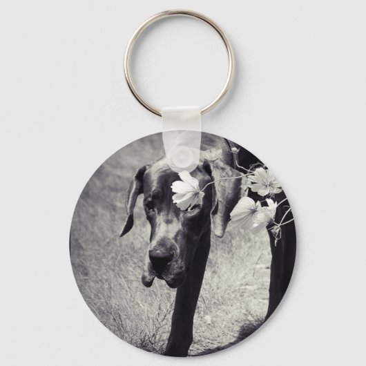 Dogge Balu Schlüsselanhänger (Vorderseite)
